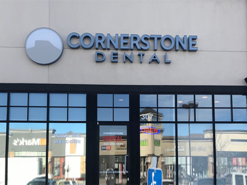 cornerstone dental wellness office front view